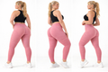 Leggings Moldeadores Push-Up 4D – Rosa
